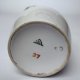 Mlecznik Chodzież PRL niebieskie kwiaty Vintage Polska porcelana kobalt lata 60