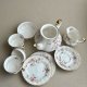 Very Rare ❤ Tête-à-Tête Paragon Victoriana Rose Tea Set for Two - Fine Bone