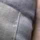 Plecak worek damski handmade – ciemnoszary plusz z patchworkiem