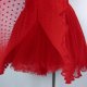 Manoush red rozkloszowana sukienka falbany 8 / 36