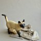 Mid-Century Modern ❤ Coopercraft - Siamese cat - Vintage Figurine