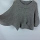 Next krótki szary sweter / XL
