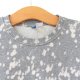 Bluza vintage bawełniana szara Divided S artystyczny wzór