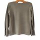 Bluzka z długim rękawem khaki Fiore wiskoza M longsleeve