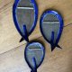 Ręcznie robione ceramiczne talerzyki w formie ryb – komplet 3 szt.