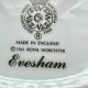 Royal Worcester - Evesham ❤ Owocowa linia - Rzadkość ❤ Duży zegar porcelanowy