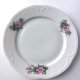 Talerz płytki Włocławek porcelana kwiaty Vintage PRL lata 70 (1/2)