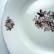 Patera Ćmielów folk ptak PRL lata 60 porcelana talerz Vintage