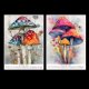 Kalendarz 2027 Magiczne Grzyby 15x21 cm