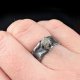 DIAMENT W SUROWYM SREBRZE R 13