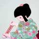 AYATORI JAPONKA oryginalny stary obrazek 3d hand made JAPAN