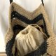 Ręcznie wykonana torba z naturalnego jutuwogo sznurka w stylu boho
