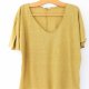 exclusive 100% linen T-shirt