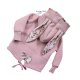 Bluza rozpinana z uszami, kwiatki róż r. 92/98 wyprzedaż
