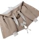 Bluza rozpinana z uszami, beż kwiatki r. 68/74 wyprzedaż