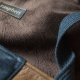 Szaro-brązowa duża torba z kominem patchwork