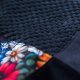 Unikatowa patchworkowa kosmetyczka podróżna no waste kwiaty