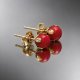 Dots - Koral naturalny /alloys collection/ - sztyfty