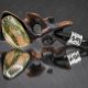 Wisiorek z drewna gombe - unakit – ręcznie rzeźbiony, artystyczne zdobienia, biżuteria z drewna, luxe wooden jewelry, premium
