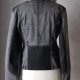 Jeansowa kurtka ramoneska rock XS S