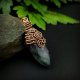 Fluoryt wisiorek wire wrapping