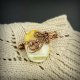 Agat broszka wire wrapping