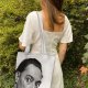 Salvador Dali Large Tote Bag Shopper Zipped with pockets torebka shopperka
