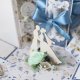 Ślubne pudełeczko GIGA exploding box kartka 3d