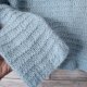 Sweter wełna z supełkiem