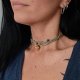 Lapis lazuli choker