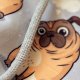 Plecakotorba worek 2w1 z mopsami – unikatowe handmade