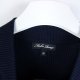 Micha Lounge sweter odkryte plecy z paseczkiem / M