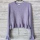 Zara liliowy sweter