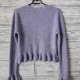 Zara liliowy sweter