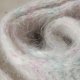 ​Ciepły Kapturo-Szalik na Drutach z Wełny Merino i Alpaki Lilobi Handmade