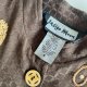 INDIGO MOON Art & Vintage – Haftowany Płaszcz Boho Folk S/M Jak Nowy