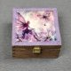 drewniane pudełko na biżuterię - personalizowana szkatułka - 16 x 16 x 8 cm