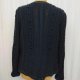 Czarny sweter vintage na guziki plus size 42 44