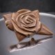 Broszka z naturalnego drewna lipy – rękodzieło z duszą - prezent dla kobiety dla niej Unique Jewelry Design; Luxury Wooden