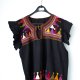 Bluzka boho lniana