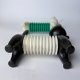 Kot Harmonijka zabawka PRL Biały Czarny Filemon Bonifacy Unikat Vintage New Look