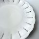 Patera Wałbrzych porcelana vintage PRL lata 60 czarne kropki