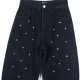 Asos baloon jeans wysoki stan dżety ćwieki / 36