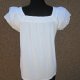 T-shirt z haftem richelie-40/42