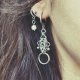Kolczyki chainmaille ze stali chirurgicznej – Kręgi Cienia | gothic, industrial, alternatywne