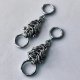 Kolczyki chainmaille ze stali chirurgicznej – Kręgi Cienia | gothic, industrial, alternatywne