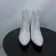 New Look białe botki na obcasie ekoskóra 40 / 27,5 cm