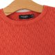 Soaked in Luxury Lekki sweter bluzka z długim rękawem bawełna S rudy rdzawy brąz