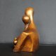 Rzeźba Para Zakochanych złota wys. 11,6 cm