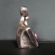 Rzeźba Para Zakochanych róż metaliczny wys. 11,8 cm